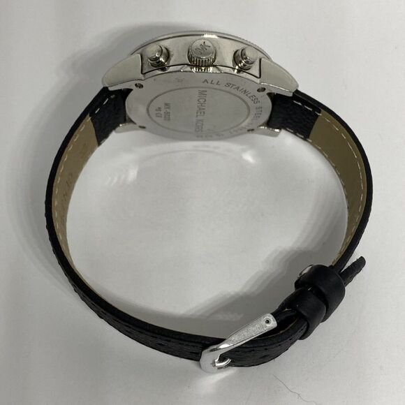 Michael Kors Ritz MK5020 Women's Black Leather Analog Dial Quartz Watch EY118 - Picture 11 of 12